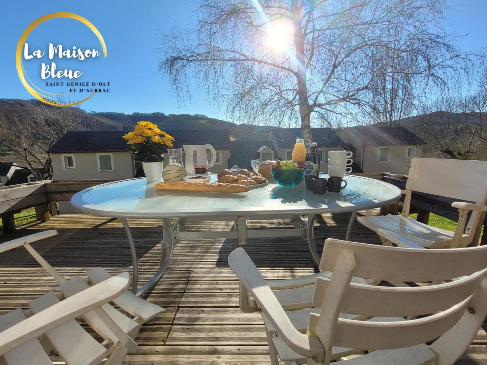 La Maison Bleue, Village Vacances, Piscine, Parking Сен-Женье-д'Оль Экстерьер фото